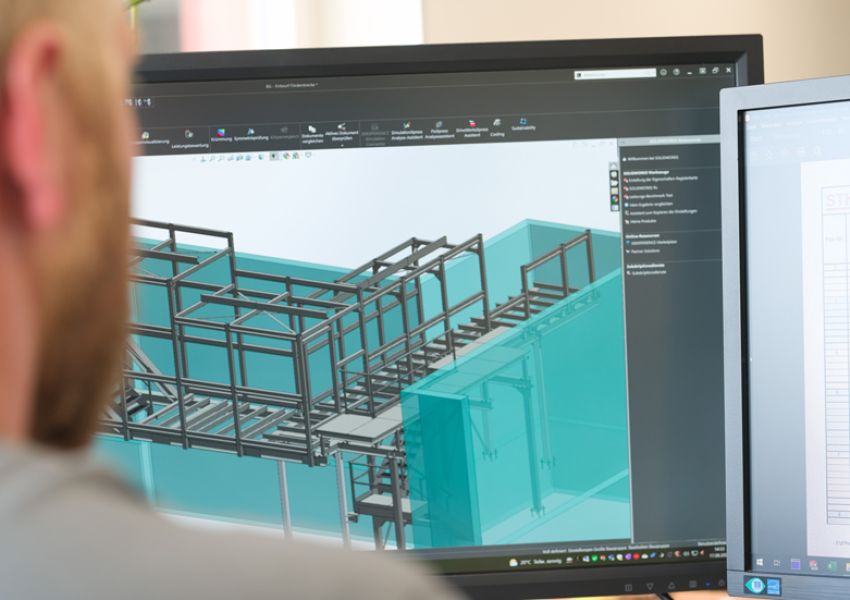 MPH Planung & Konstruktion 3D-Konstruktion Stahlbau